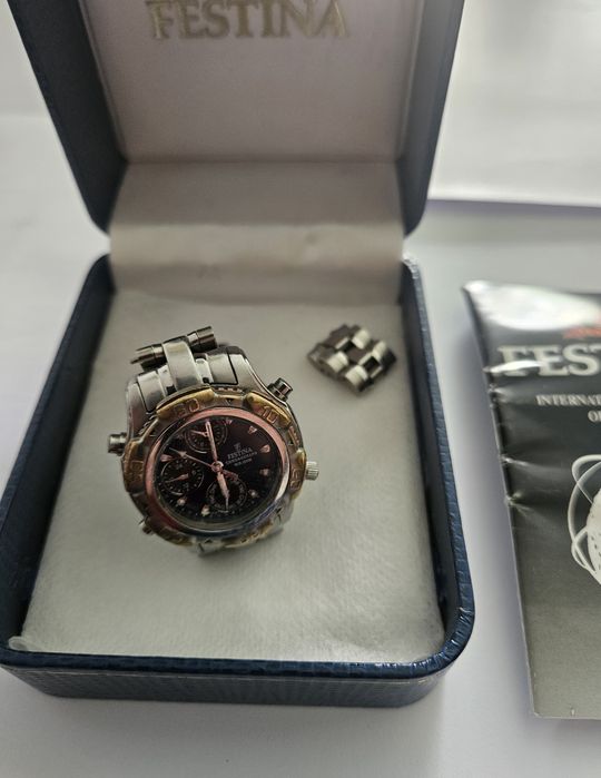 Relógio Festina Chronograph Alarm M3510 Senhora - Full Set