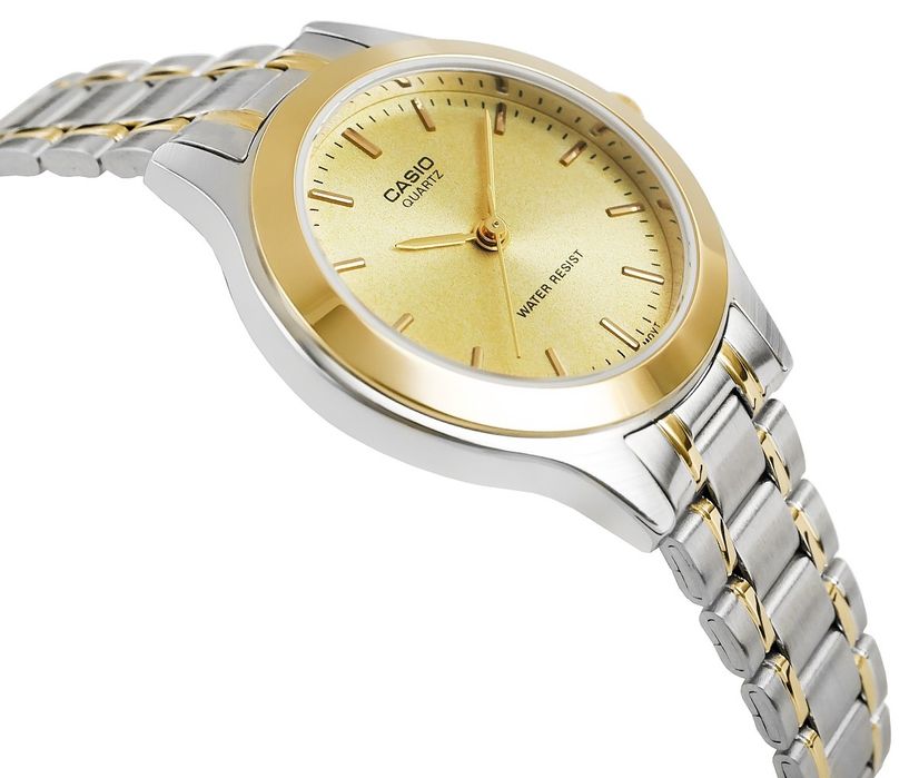 zegarek damski casio ltp-1128g-9ardf + box