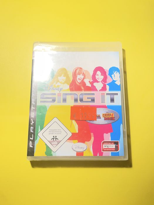 Gra na playstation3 sing it (wersja niemiecka)