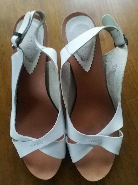 Босонiжки туфлi PilarMonet Iспанiя натур шкiра 41 (26.5)