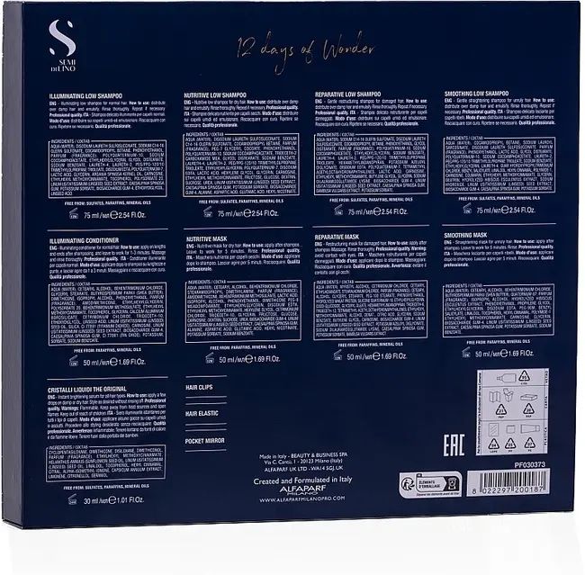 Адвент-календар Alfaparf Milano Semi di Lino