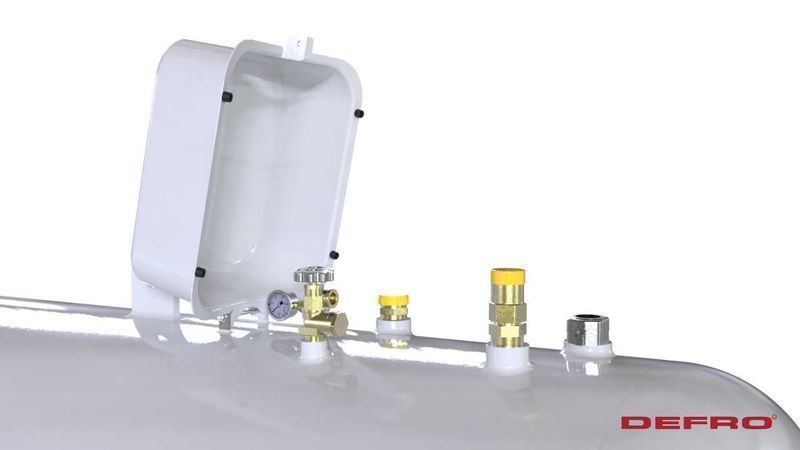 Zbiornik butla na gaz propan 2700 3700 4850 6400 montaż LPG