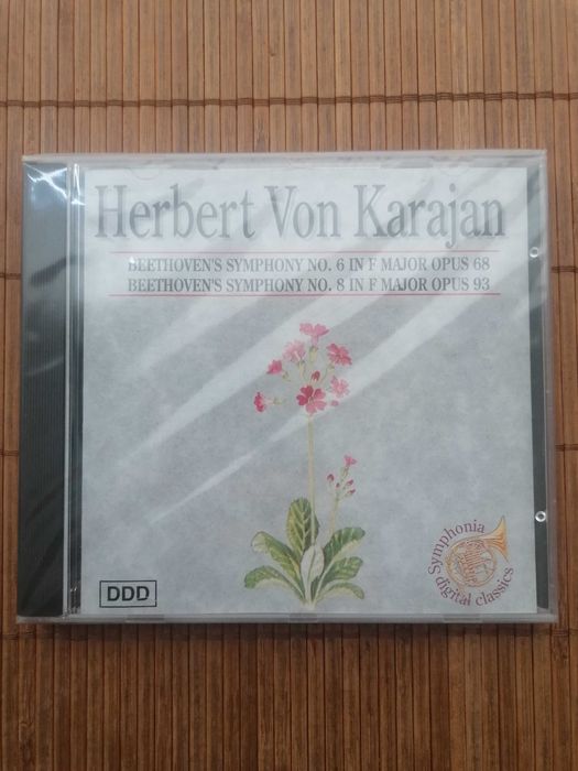 Disco CD "Herbert Von Karajan Beethoven's Symphony" Symphonia Classics