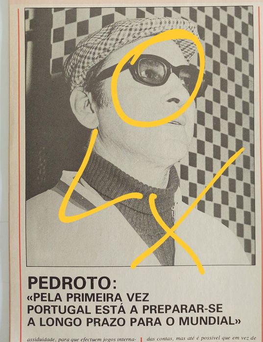 Mister PEDROTO em 1976