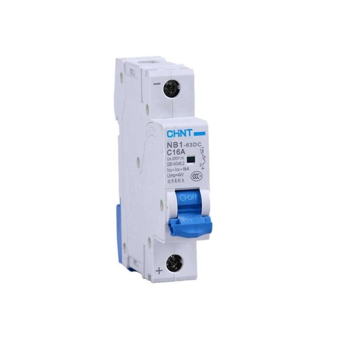 Disjuntores DC, Fusíveis DC, etc.