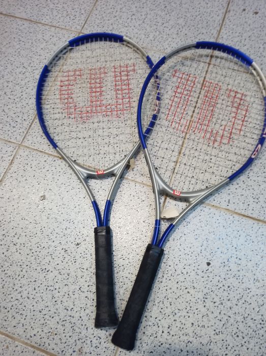 2x raquetes tênis Wilson