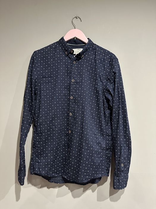 Granatowa męska koszula Tom Tailor