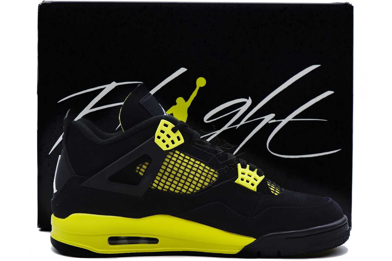 Nike AIR JORDAN 4 Thunder Yellow / DH6927–017 Konin • OLX.pl