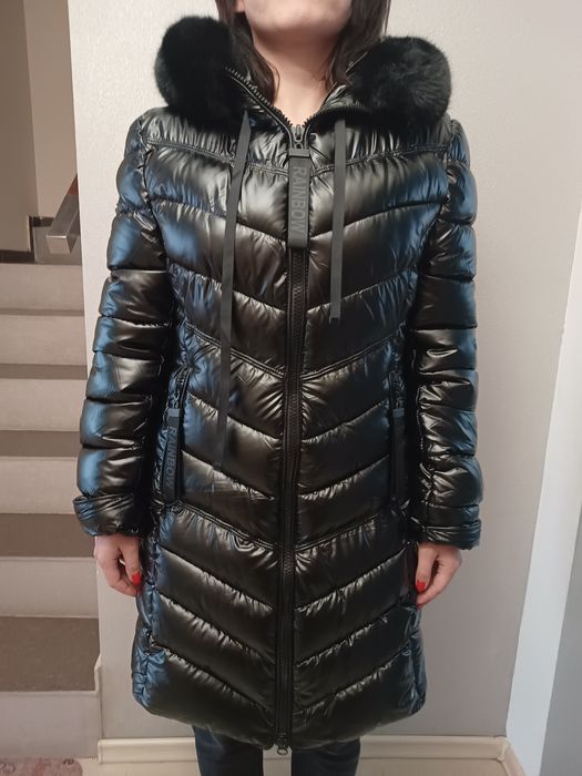 Kurtka damska,zimowa czarna rozm. 38
