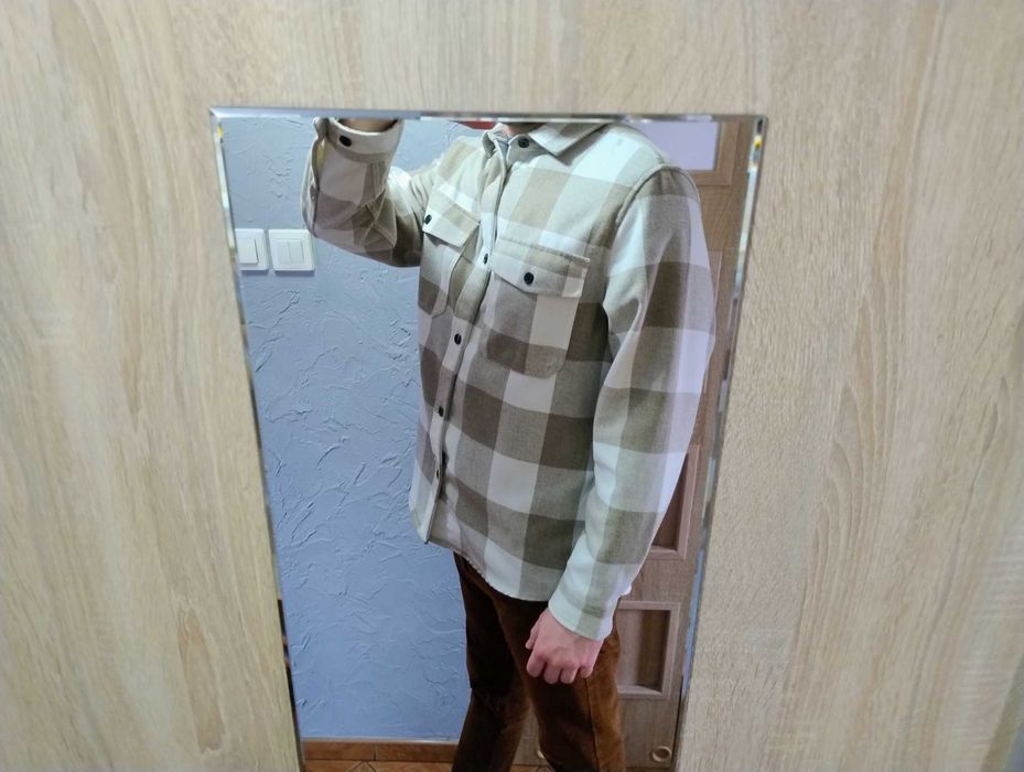Kurtka koszulowa H&M roz. L w kratkę