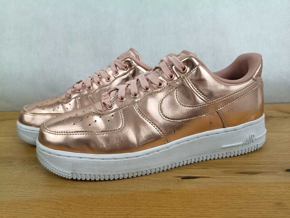 Nike, buty damskie sportowe, Air Force 1 Low Metallic Bronze, rozmiar 42