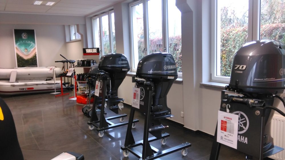 YAMAHA silnik zaburtowy F40FETL // F40LA NOWY! 5 lat gwarancji!