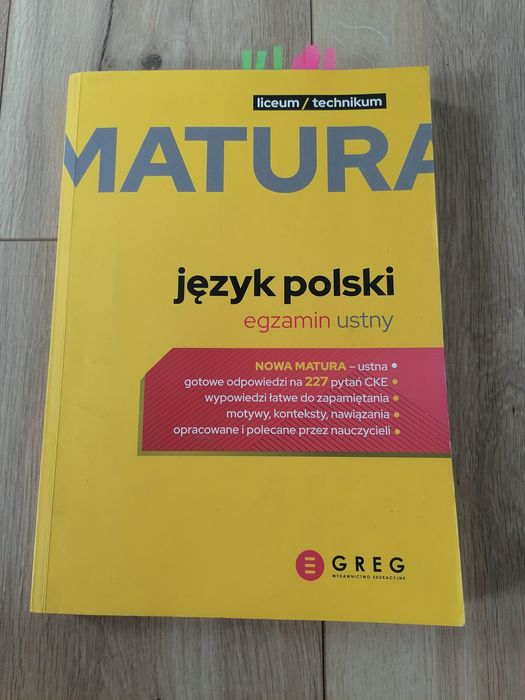 Matura język polski ustny greg
