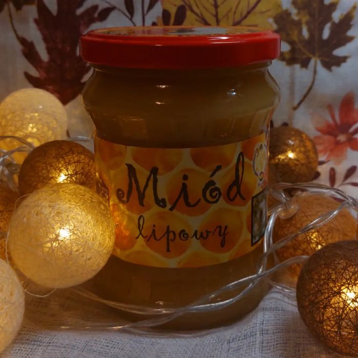 Miód pszeli z domowej pasieki, 650g/słoik