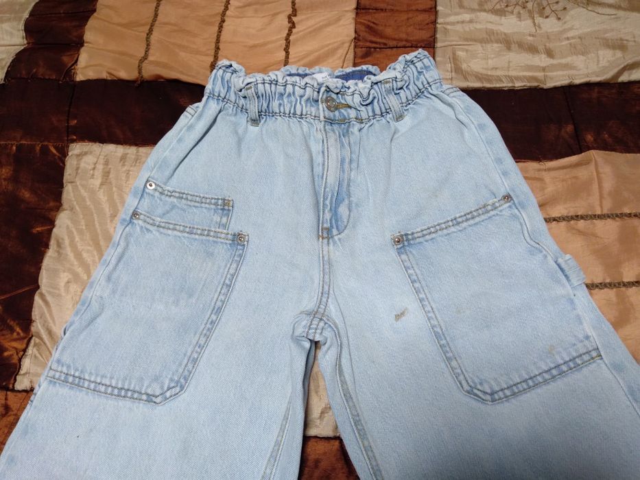 Spodnie dziewczęce dżinsowe 152cm