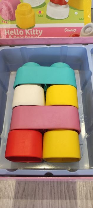 Clemmy miękkie klocki Hello Kitty kotek Clementoni