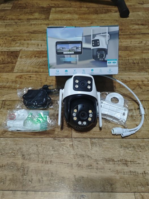 NOWA Kamera Wi-Fi podwójna, obrotowa