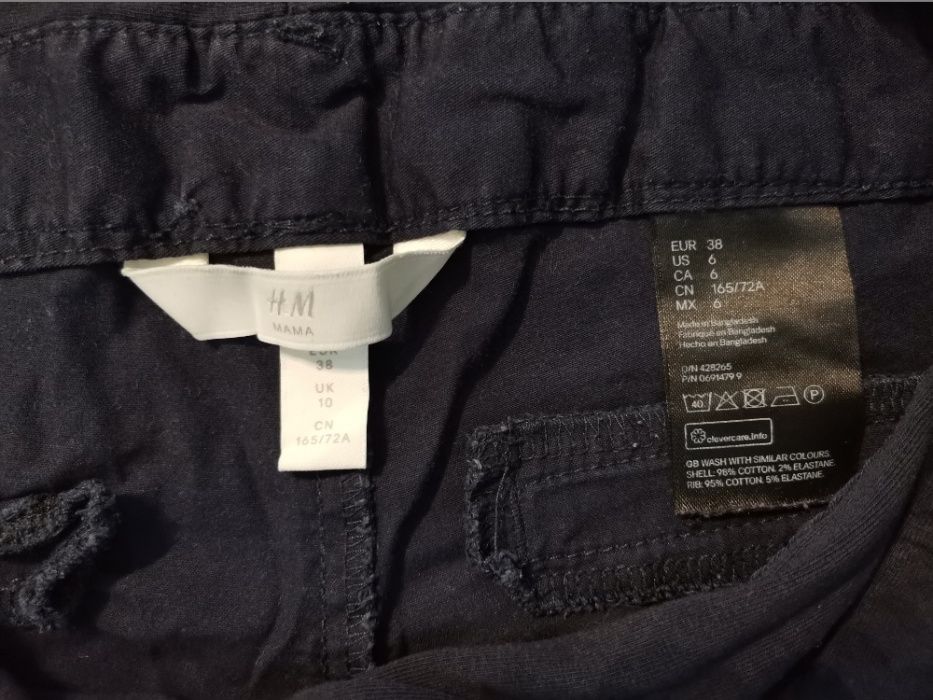 spodnie ciążowe H&M rozm. 38