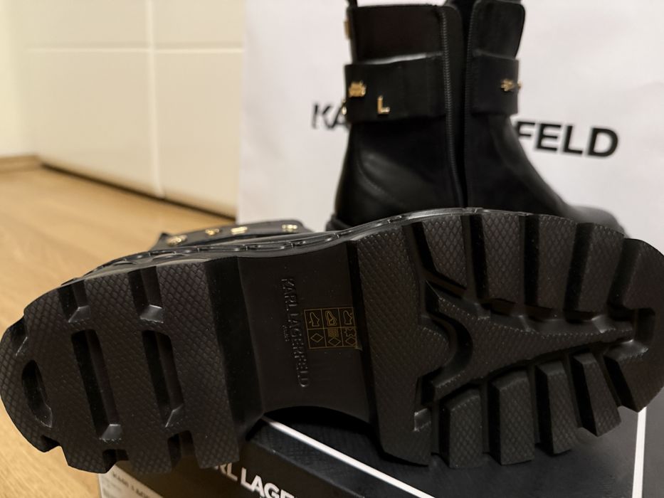 Sztyblety Karl Legerfeld  nowe na gwarancji