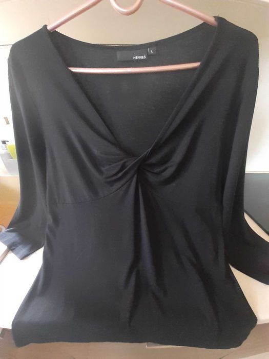 Bluzka czarna H&M rozm. L