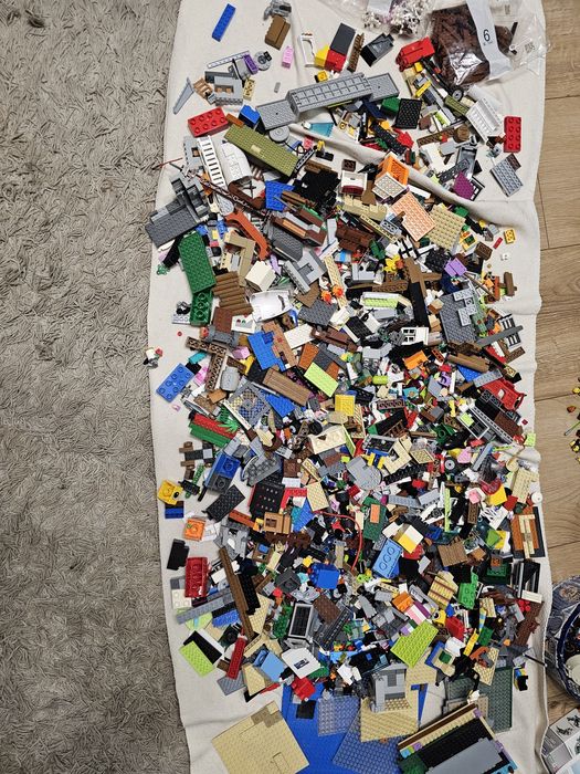 Lego klocki, płytki