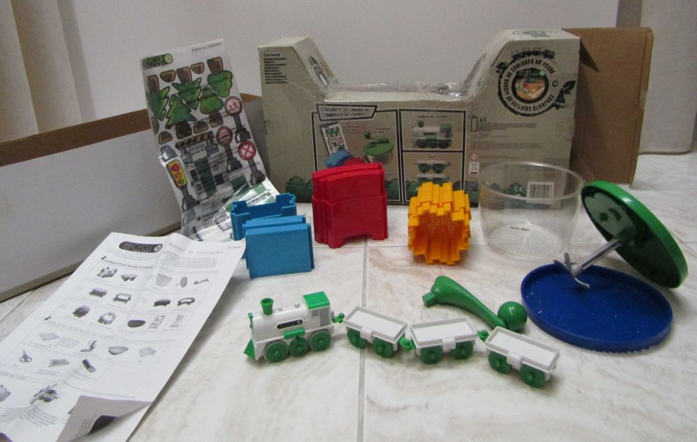 Brinquedo fabrica de reciclagem, da DEKK TOYS