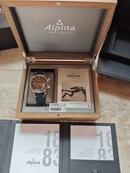 Alpina Seastrong Heritage Automatic AL-525G4H6