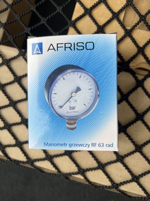 Manometr grzewczy Afriso RF 63 rad