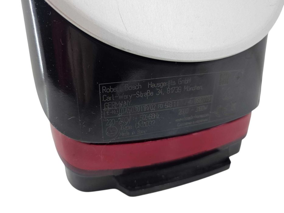 Żelazko BOSCH SENSIXX DA50 czerwone