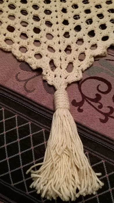 toalha de mesa em renda feita á mão 2
