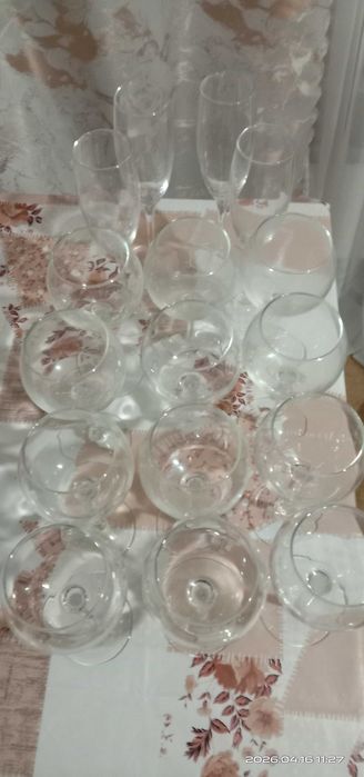 Стаканы бакалы рюмочки