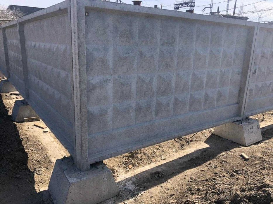 Паркан П5Вк, П6ВК, Панелі Огорожі, Забор, Забор Бетонный, Огорожа.