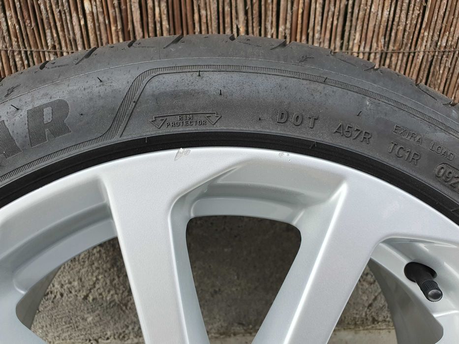 4x Oryginalne koła 17-stki Audi A3 5x112 225/45/17 Good/Year 7,2mm idealne!