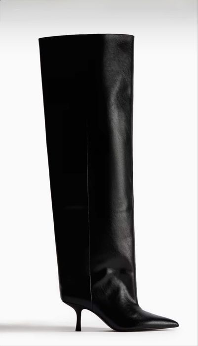 Високі чоботи труби h&m 40 розмір