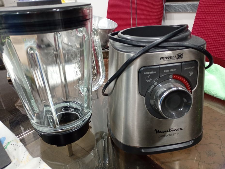 Moulinex LM811D 1,5 l Liquidificador 1200 W Aço, Cinzento