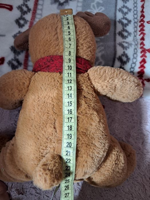 М'яка іграшка новорічний олень