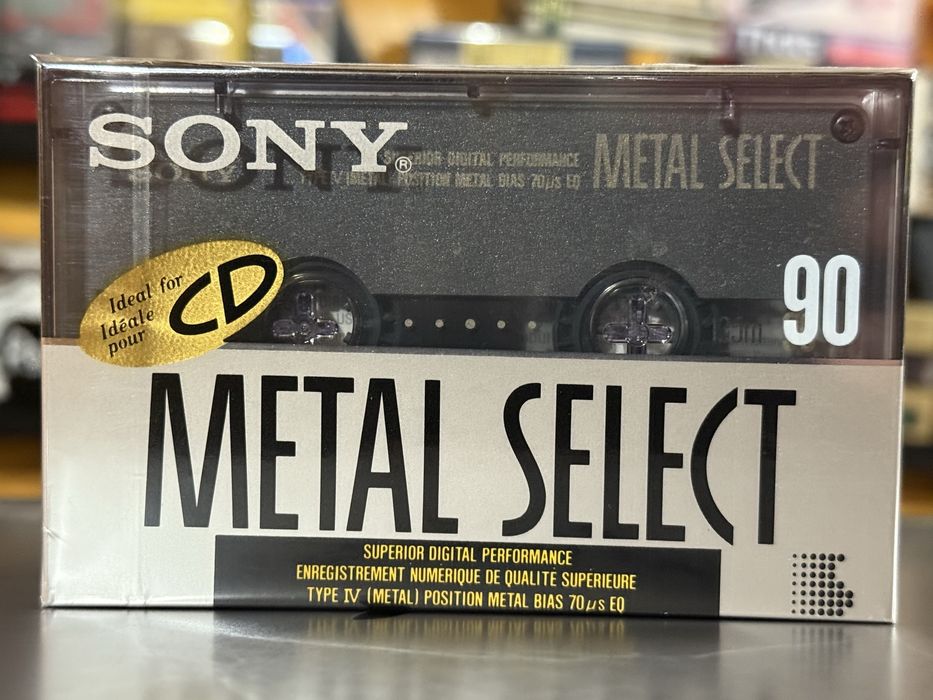 Продам аудио кассету SONY METAL SELECT 90
