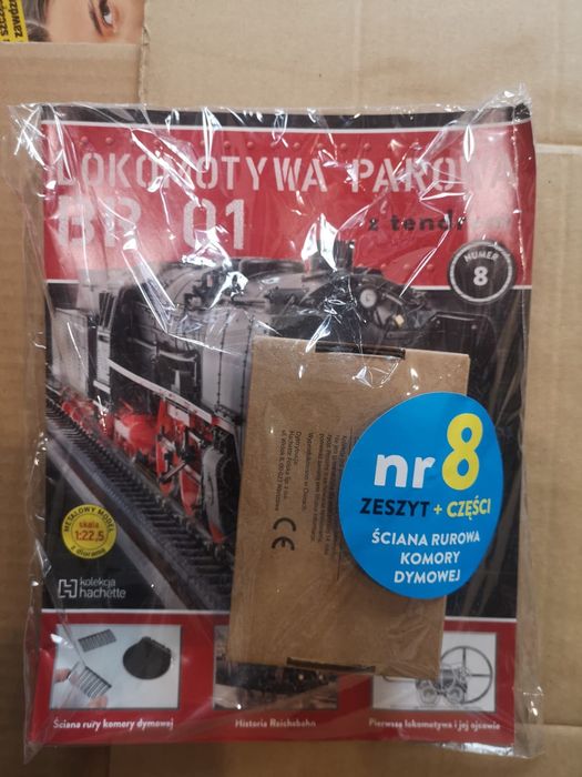 Lokomotywa parowa BR 01 z tenderem nr 8
