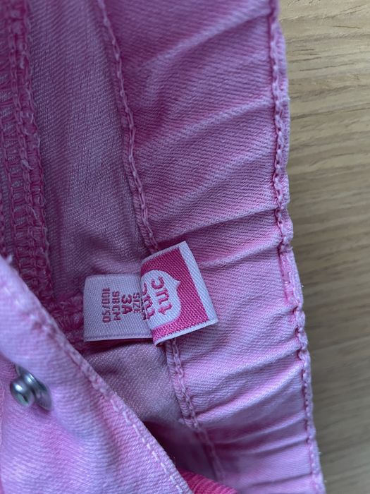 Calças de ganga cor de rosa 4 anos tuc tuc