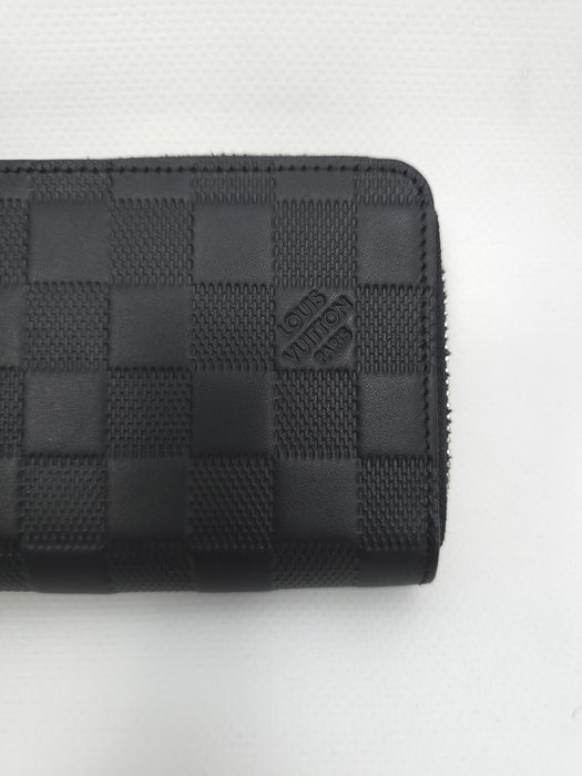 Louis Vuitton Damier Black Pattern Leather Wallet