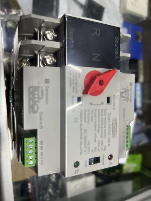 AVR  перемикач Tomzn 63A