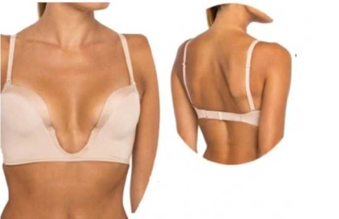 Biustonosz Wonderbra W00J5 r.85C nowy, cielisty