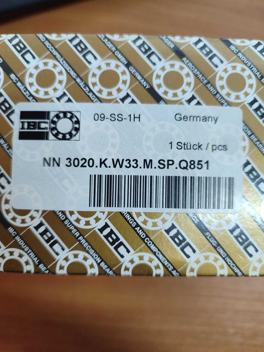 Продам підшипник IBC NN 3020.K.W33.M.SP.Q851 новий
