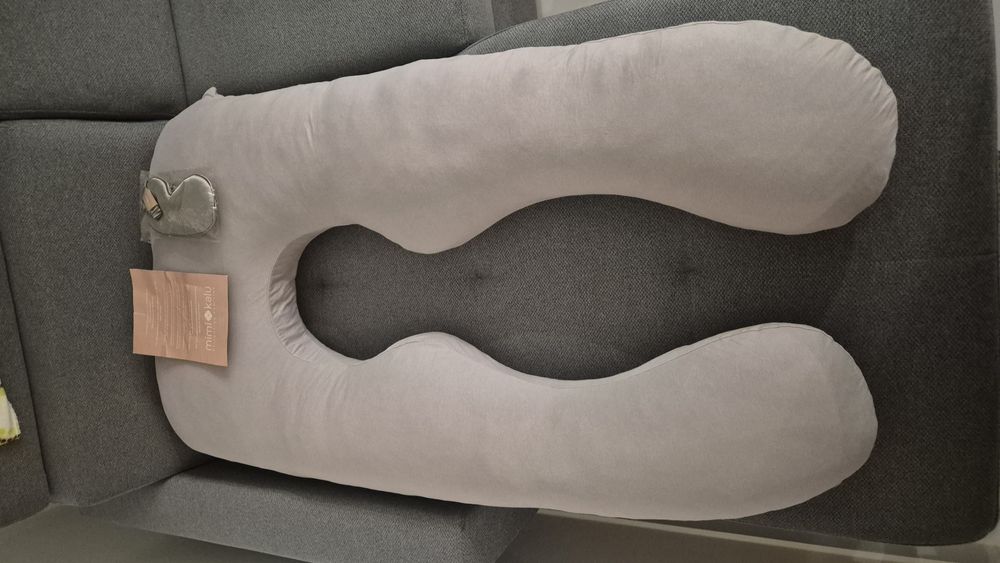 Poduszka ciążowa do spania memory duża 70x120cm