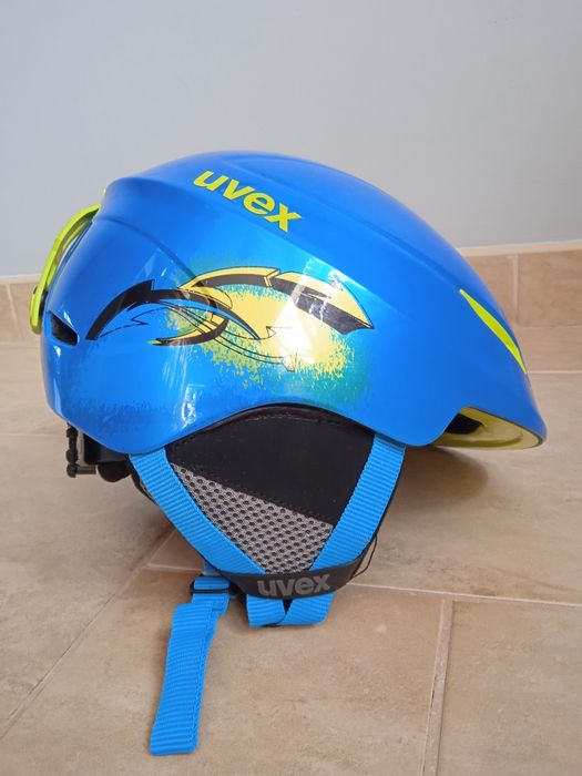 Kask narciarski dla chłopca