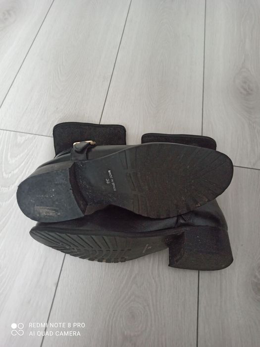Kozaczki damskie skóra roz 38