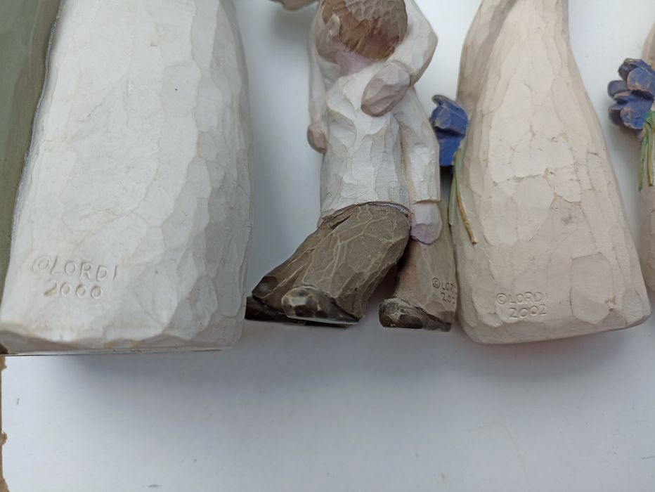 Zestaw vintage 6 figurek renomowanej firmy  Willow Tree