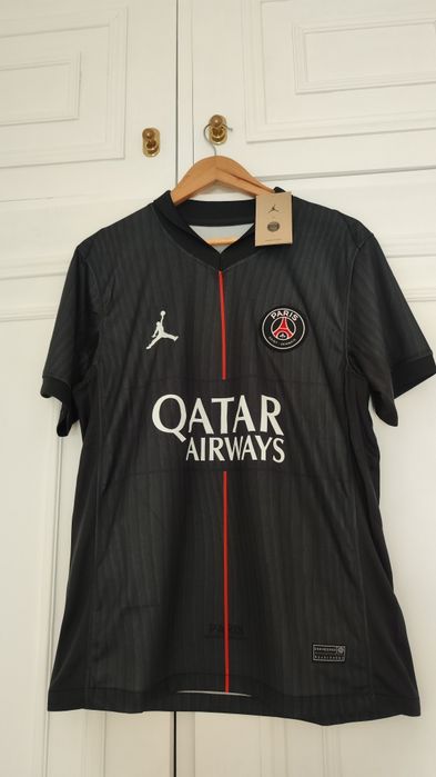 Camisola PSG preta 4°kit