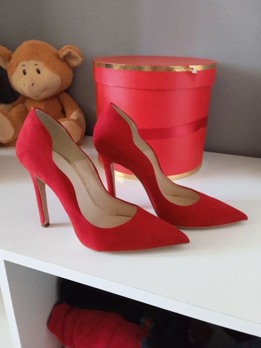 Туфлі замшеві,ідеальний стан