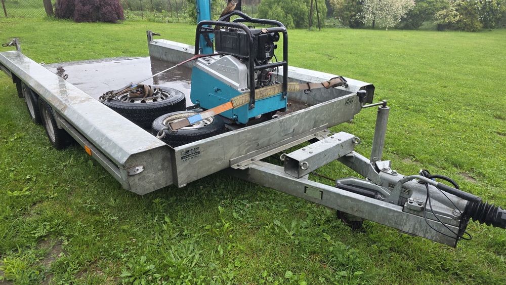 Przyczepa lawetat pod koparki Vlemmix 3500kg dmc